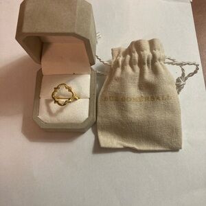 New Suz Somersall Goldtone Ring